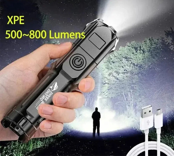 Long-Range Camping Flashlight