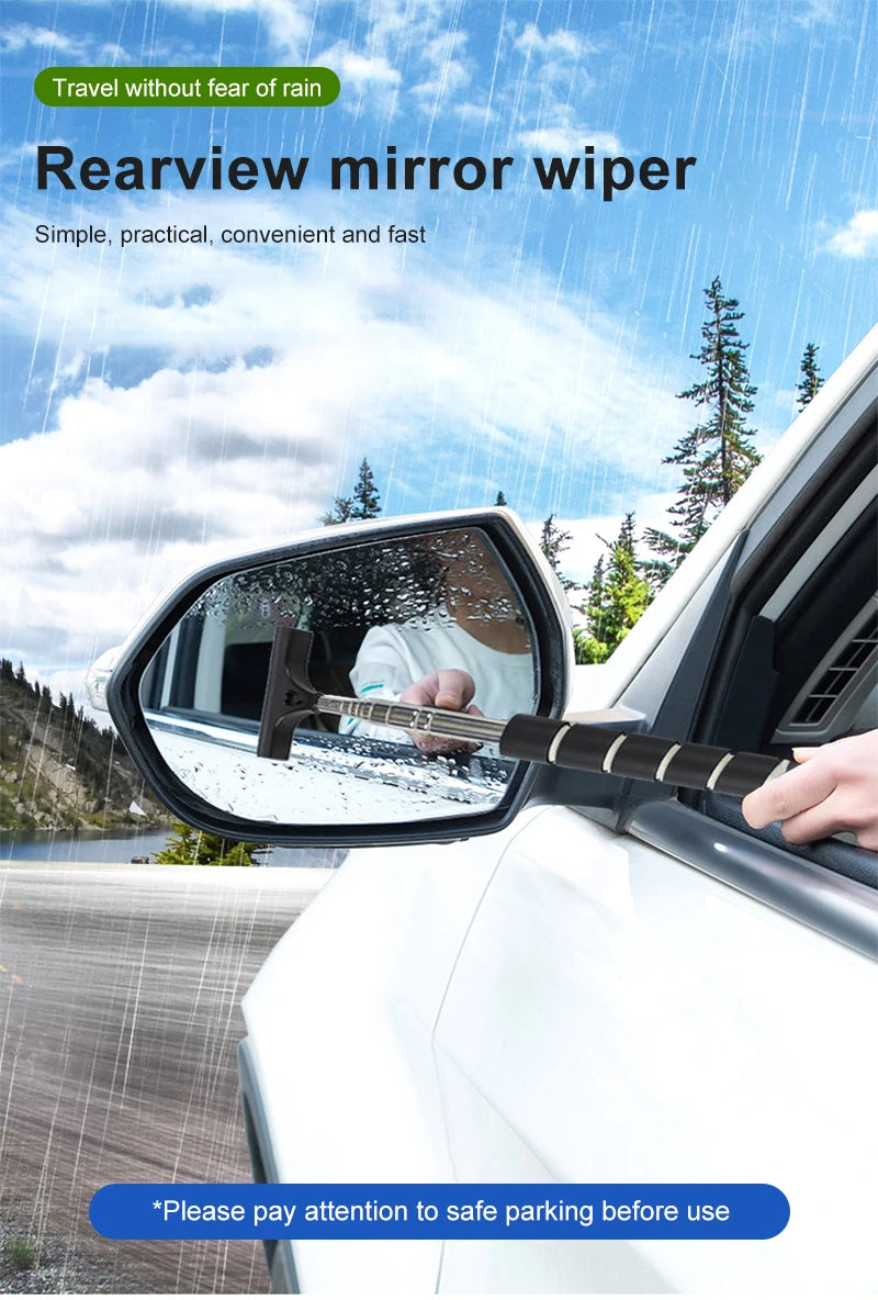 Car Rearview Mirror Wiper