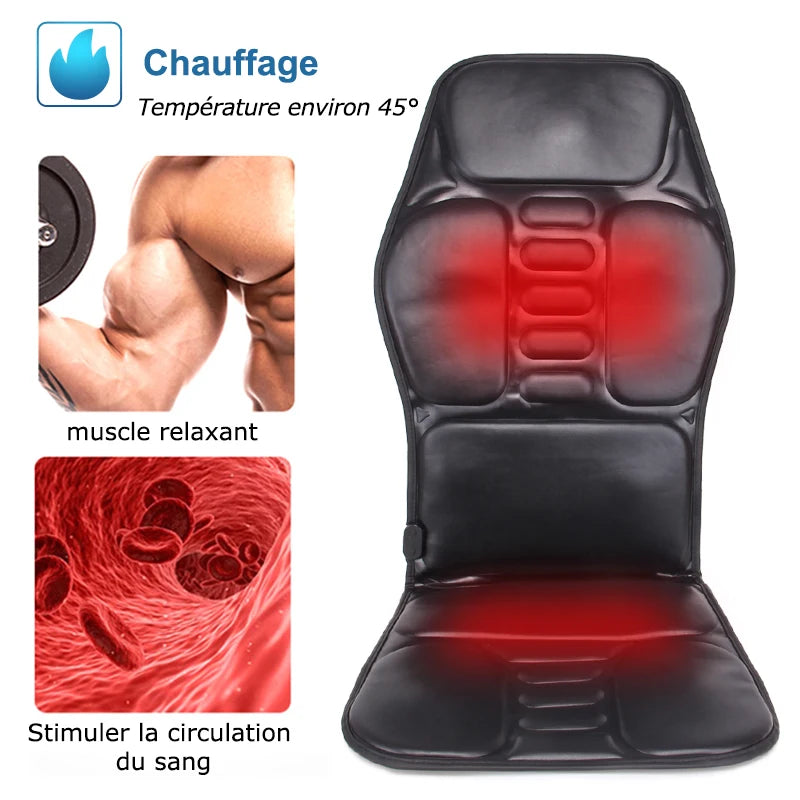 Chaise massante pour le dos