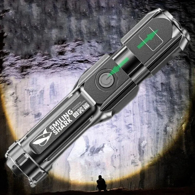 Long-Range Camping Flashlight