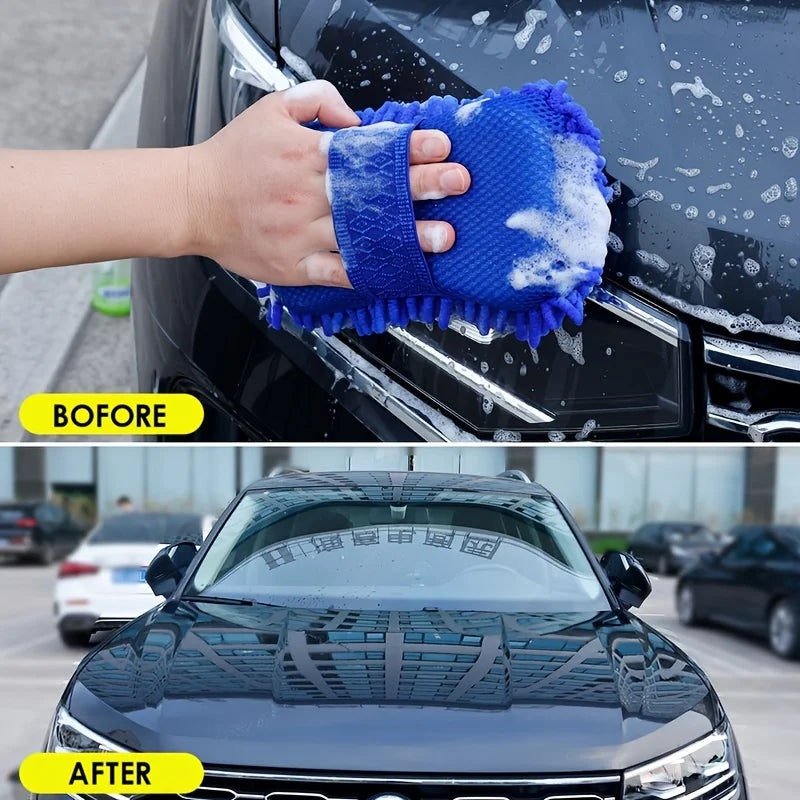 Microfiber Car Washer Sponge