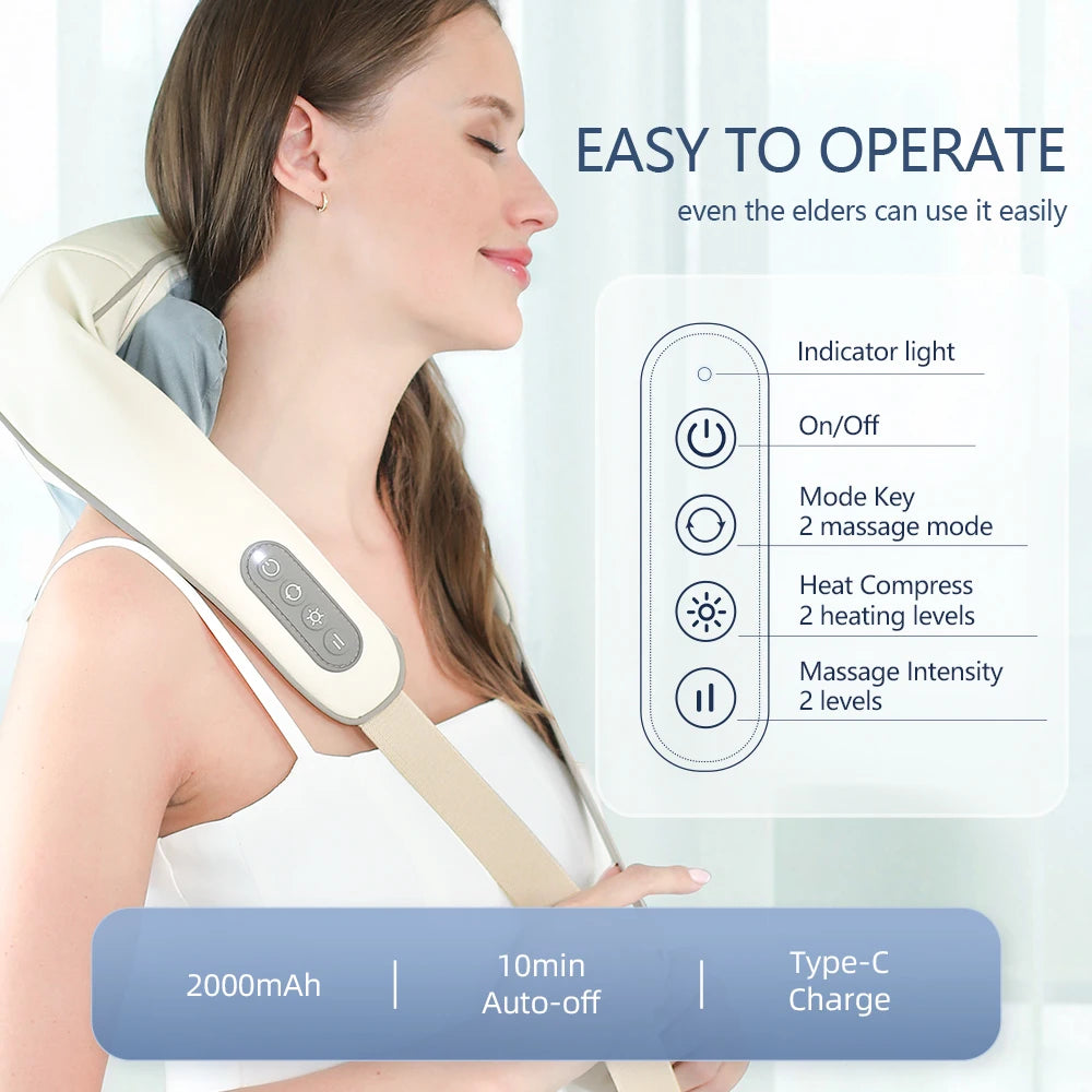 Neck And Back Massager