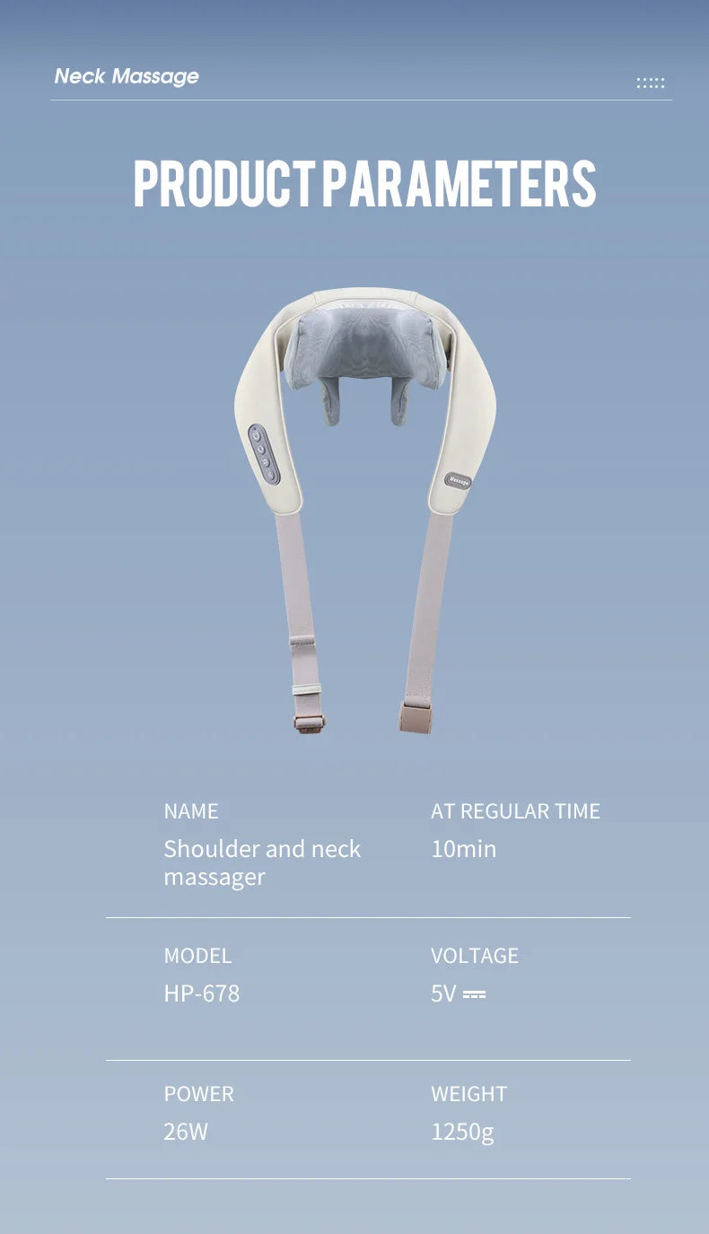 Neck And Back Massager