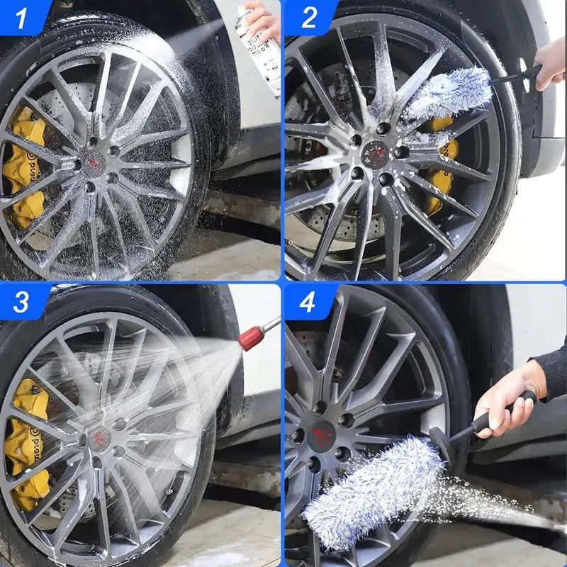 Car Wheel Rim Brush