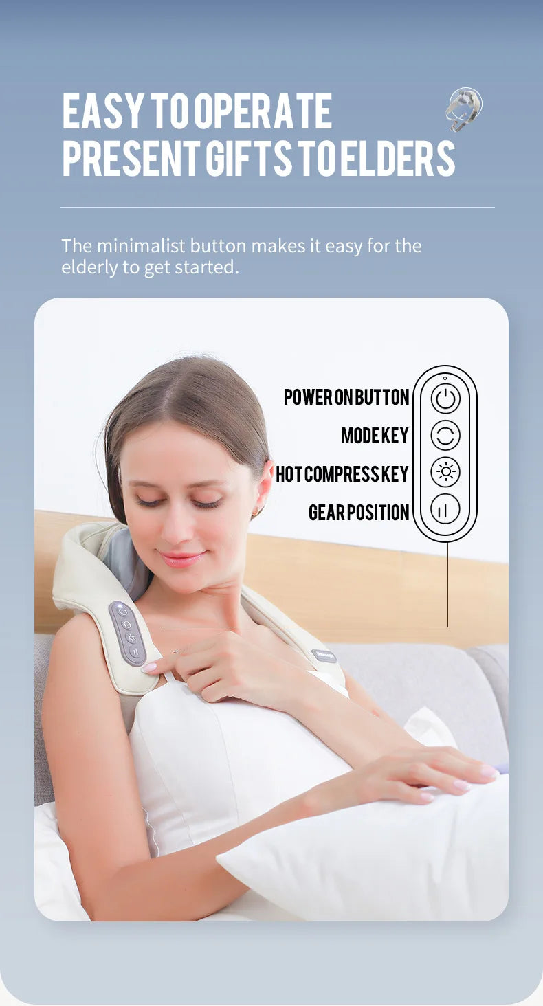 Neck And Back Massager